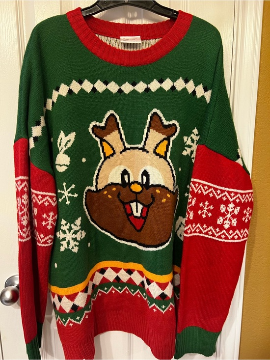 Pokemon Other - Pokémon Center Holiday Christmas Ugly Sweater Stantler Reindeer 2XL